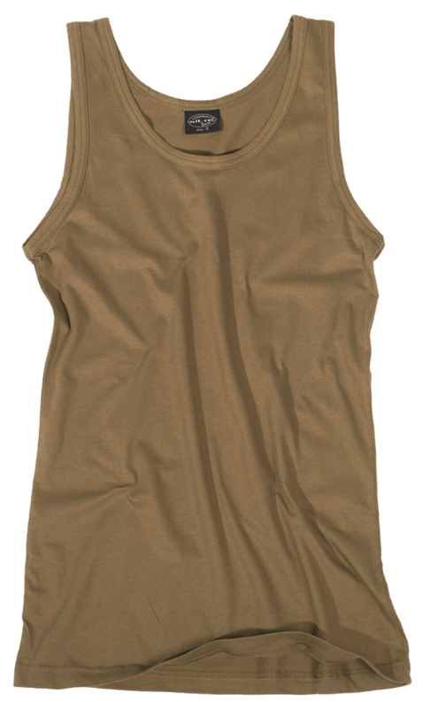Miltec Tank Top i Coyote farve
