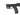Strike Systems universal pistolhylster sort med bælteclips for airsoft