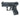 Umarex Glock 42 GBB airsoft pistol i sort, fuld produktvisning.