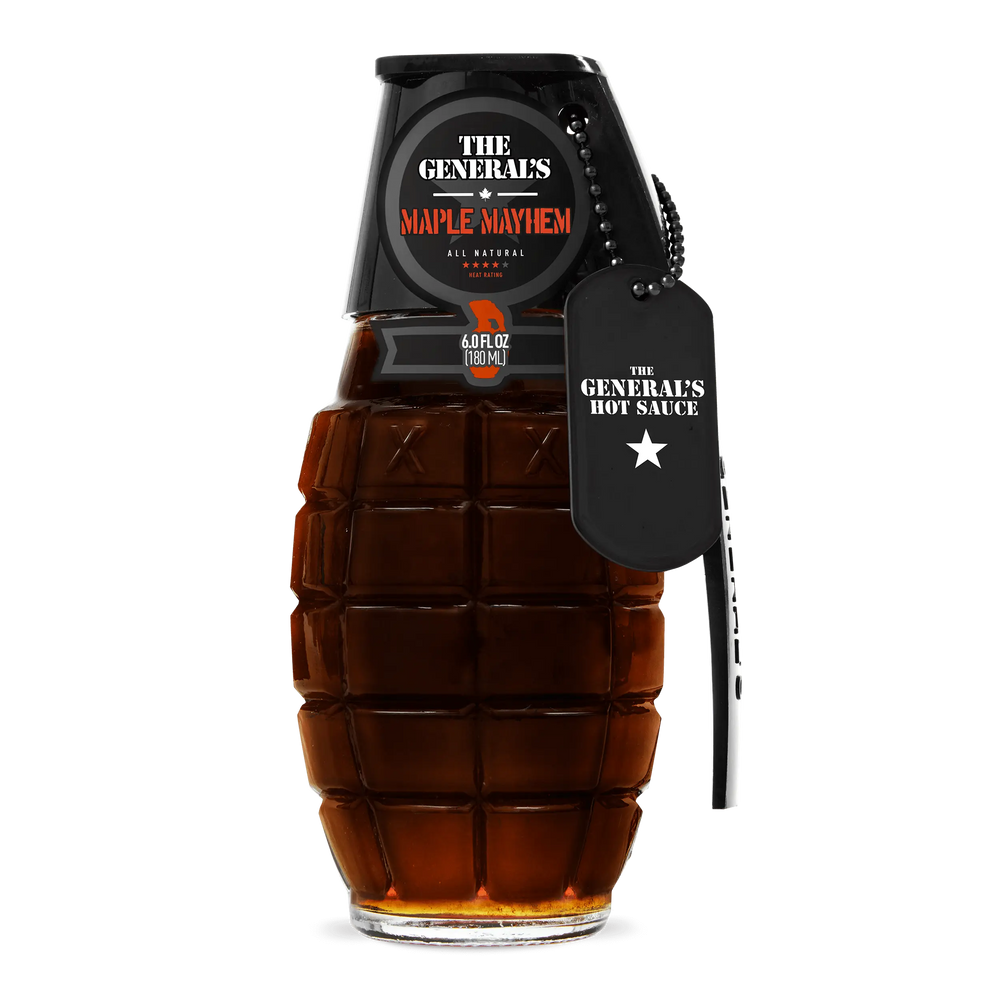 TGHS Maple Mayhem Hot Sauce The General's Hot Sauce
