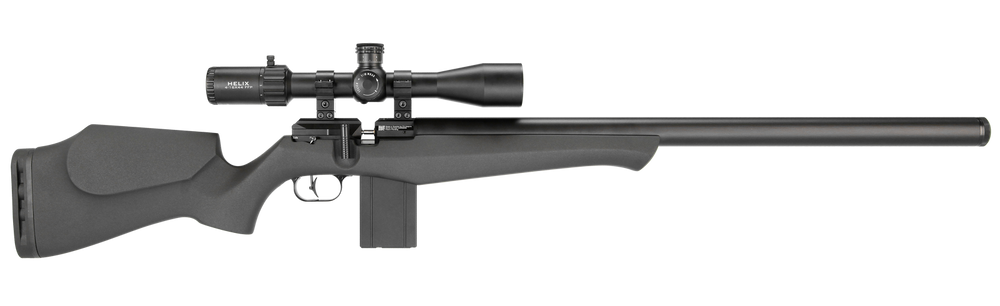 FX DRS Classic Syntetisk 700 PCP-luftgevær i 4,5 mm med sort syntetisk kolbe og 700 mm løb