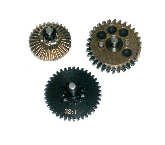 Gear set, 4mm aksel, high torque til ver. 2/3 (32:1) ZC Airsoft