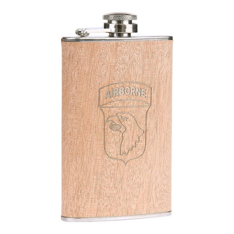 101 Inc Lommelærke, 101st Airborne trælook, 5 OZ 101 Inc
