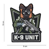 Patch PVC, K-9 Unit, Selvlysende