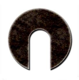 Sorbopad til Slotted - Tykkelse 1/4" - hårdhed 40