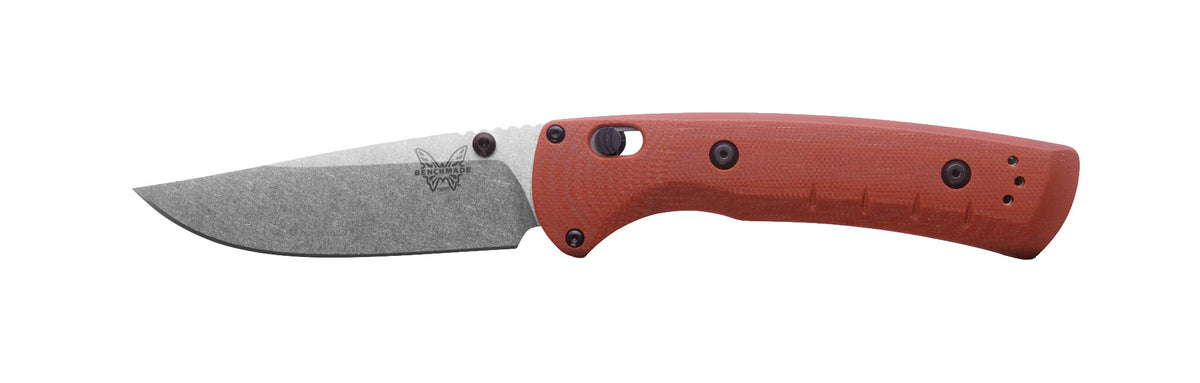 Benchmade 15090-01 SlipRidge jagtfoldekniv med MagnaCut-blad og orange G10-skæfte