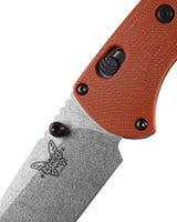 Benchmade 15090-01 SlipRidge jagtfoldekniv med MagnaCut-blad og orange G10-skæfte