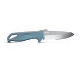 Benchmade 18040S Undercurrent fiskekniv med delvist savtakket MagnaCut sheepsfoot-blad, Depth Blue Santoprene-skæfte og Sonar Gray skede