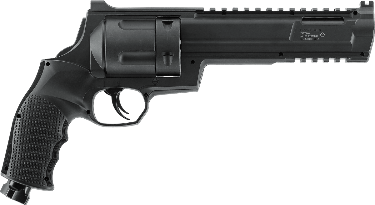 Umarex T4E TR 68 Gen2 revolver set fra højre side