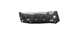 Benchmade 273-03 Mini Adamas foldekniv med MagnaCut drop point-blad i stonewash og skæfte i Marbled Carbon Fiber med FDE-detaljer
