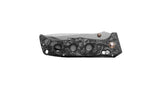 Benchmade 275-05 Adamas foldekniv med drop point-blad i CPM MagnaCut og skæfte i marmoreret carbonfiber