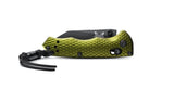 Benchmade 290BK-2 Full Immunity kompakt foldekniv med sort Wharncliffe-blad i CPM-M4 og skæfte i Woodland Green aluminium