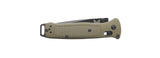 Benchmade 537BK-06 Bailout foldekniv med Cerakote-belagt CPM-S30V tanto-blad og skæfte i Ranger Green Grivory