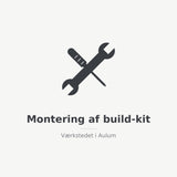 Montering af build-kit – værkstedet i Aulum
