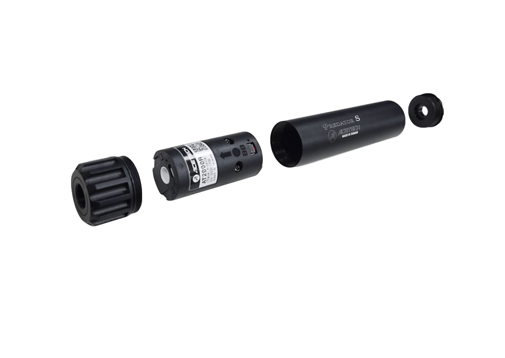 AceTech Predator S Tracer, Sort, 14mm CCW