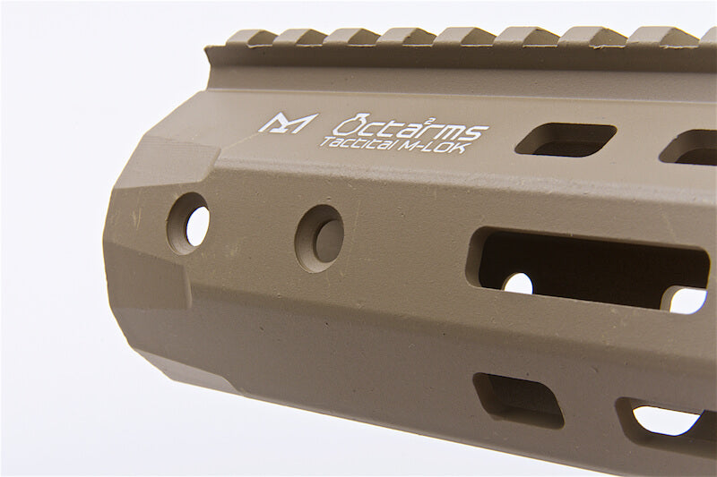 ARES Octarms 145 mm Tactical M-LOK Handguard, Dark Earth