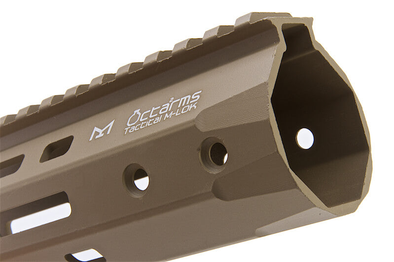 ARES Octarms 145 mm Tactical M-LOK Handguard, Dark Earth