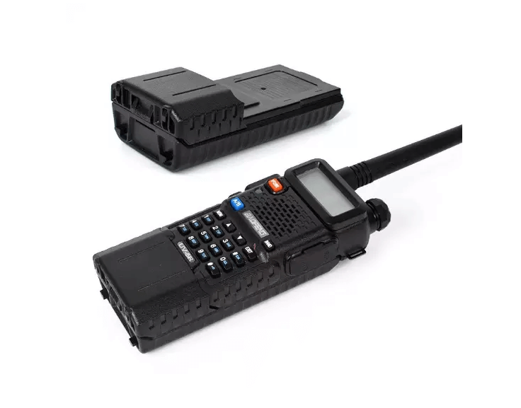 Baofeng 3800 mAh batteri, Sort