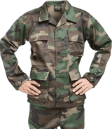 Miltec Woodland Camo Børne Skjorte