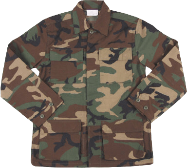 Miltec Woodland Camo Børne Skjorte