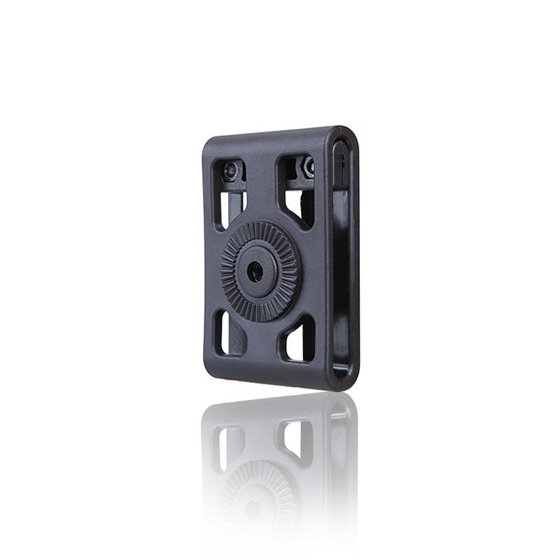 Bælteloop til Plasthylstre, Sort