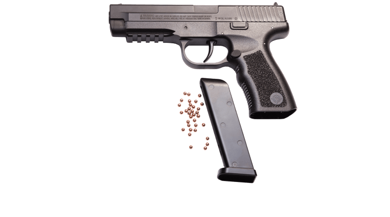 Crosman PSM45 Luftpistol, 4,5 mm