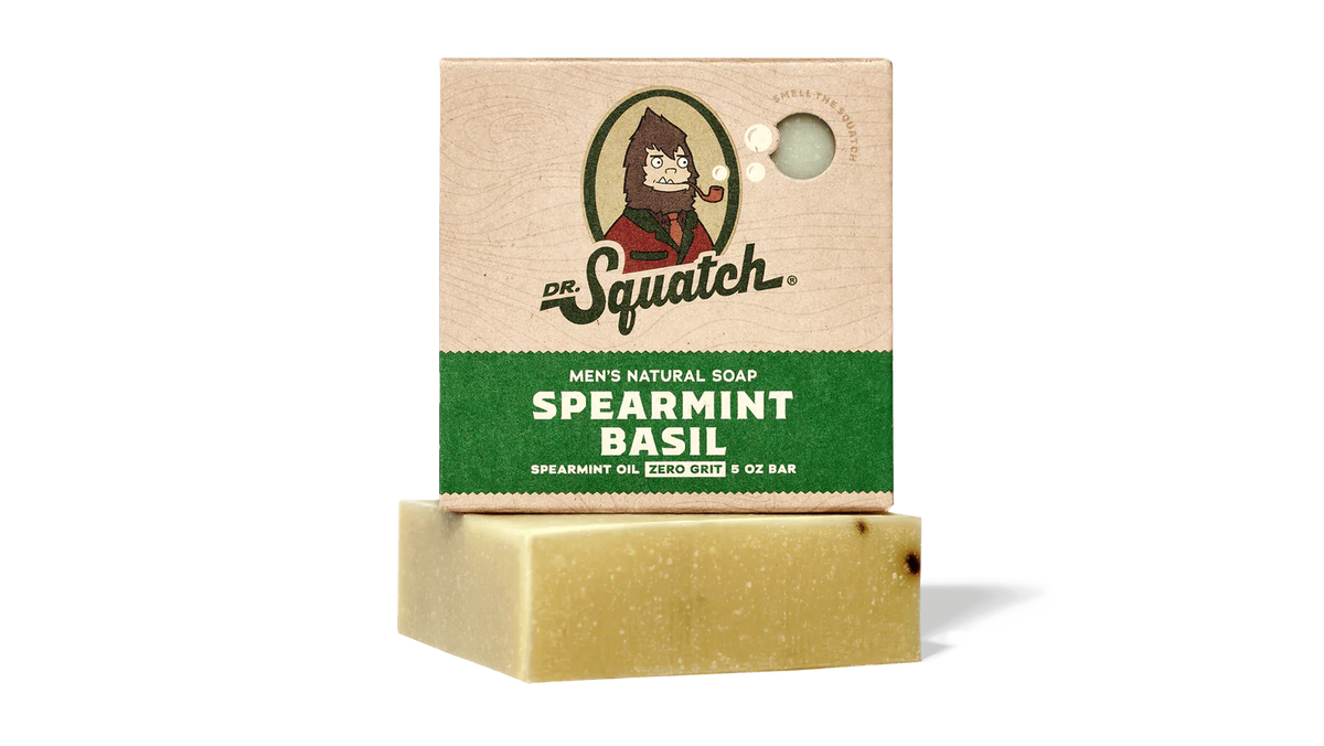 Dr. Squatch Spearmint Basil, Sæbeblok