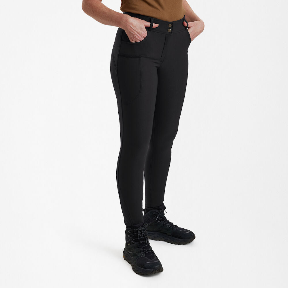 Deerhunter Lady jagttights, Black