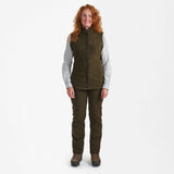 Deerhunter Lady EAGLE fleecevest, Tarmac Green