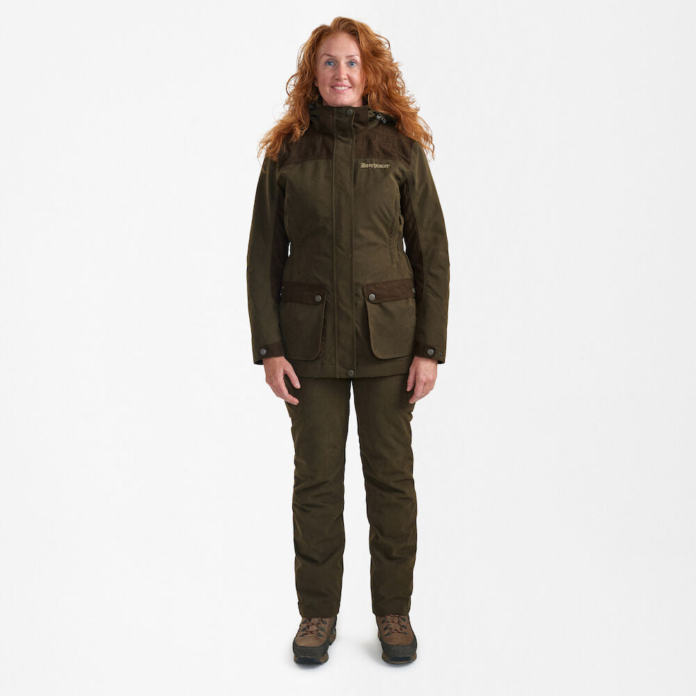 Deerhunter Lady EAGLE jakke, Tarmac Green