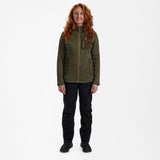 Deerhunter Lady SAREK strikjakke, Olive Night melange