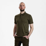 Deerhunter GUNNAR poloshirt, Adventure Green Melange