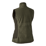 Deerhunter Lady PAM bonded fleecevest, Graphite Green Melange