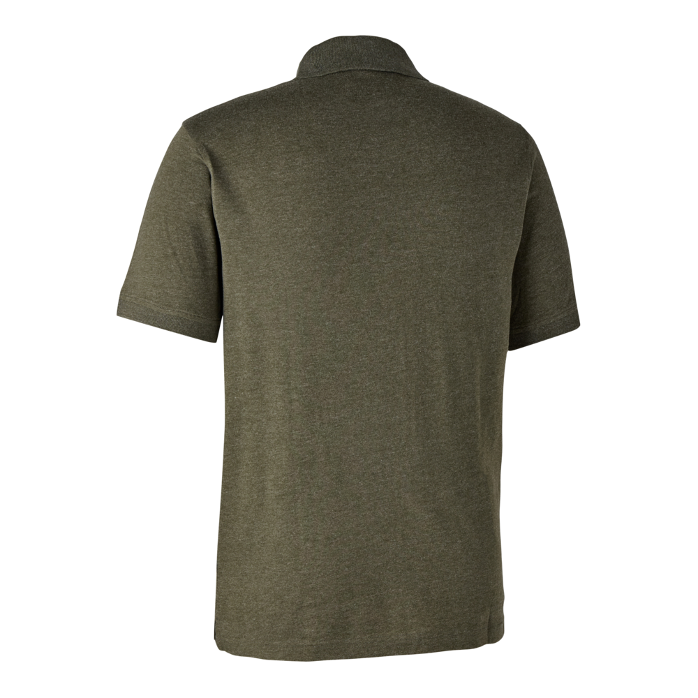 Deerhunter GUNNAR poloshirt, Adventure Green Melange
