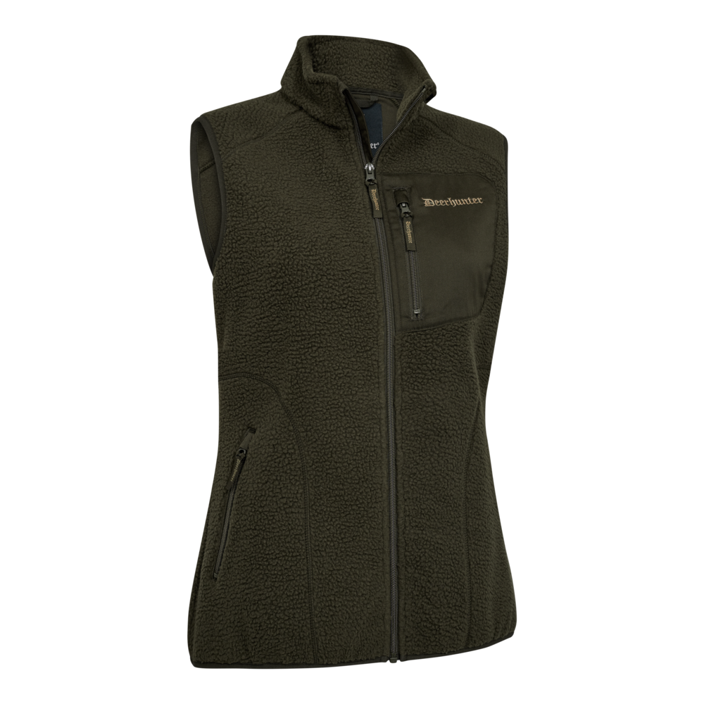 Deerhunter Lady ATLAS fleecevest, Forest Green