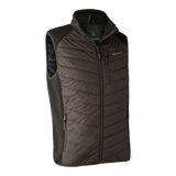 Deerhunter MOOR vatteret vest med strik, Brown Leaf