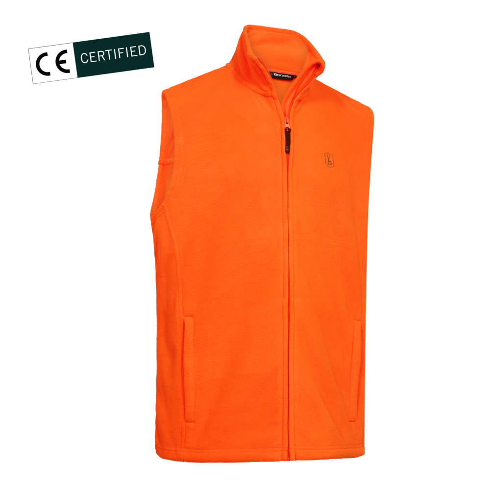 Deerhunter ATLAS Light fleecevest, Safety Orange