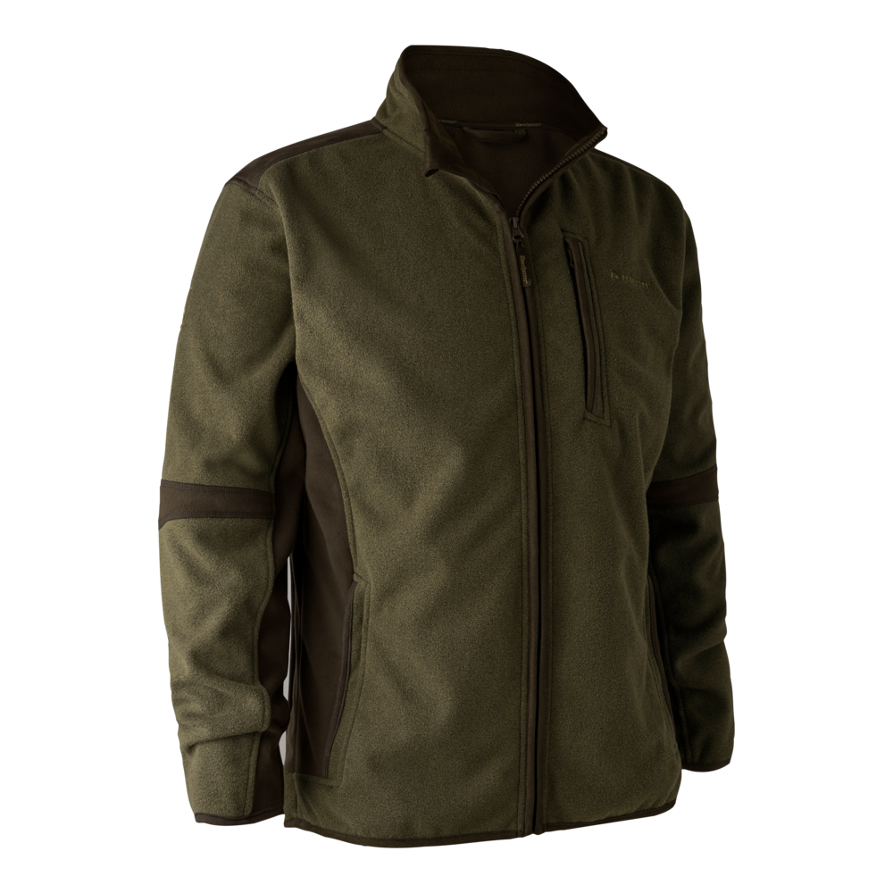 Deerhunter GAMEKEEPER bonded fleecejakke, Graphite Green Melange