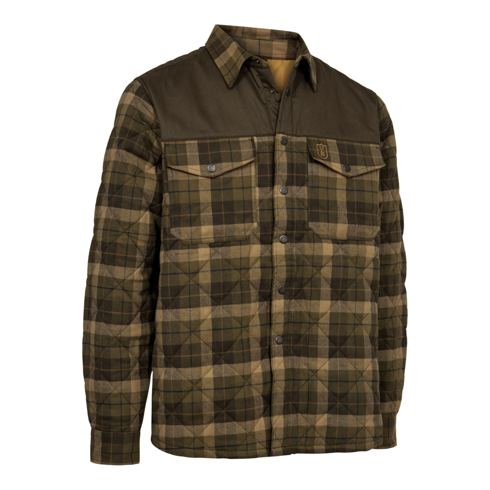 Deerhunter ELBERT vatteret skjortejakke, Brown Check