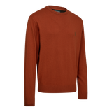 Deerhunter HARRINGTON strik med rund hals, Oak Rust Melange