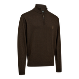Deerhunter HARRINGTON strik med lynlåshals, Brown melange