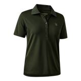 Deerhunter Lady CLIMATE polo med 37.5® Technology, Forest Ember