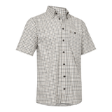 Deerhunter GAVIN skjorte S/S, Beige Check