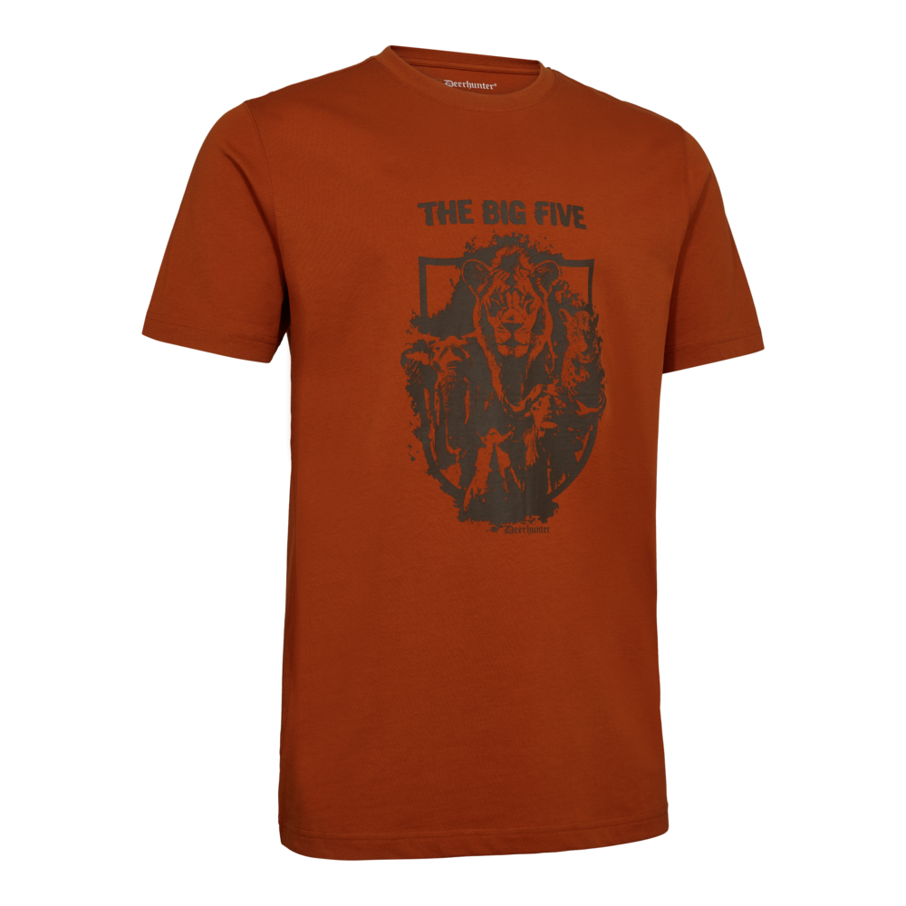 Deerhunter WESTON T-shirt, Oak Rust