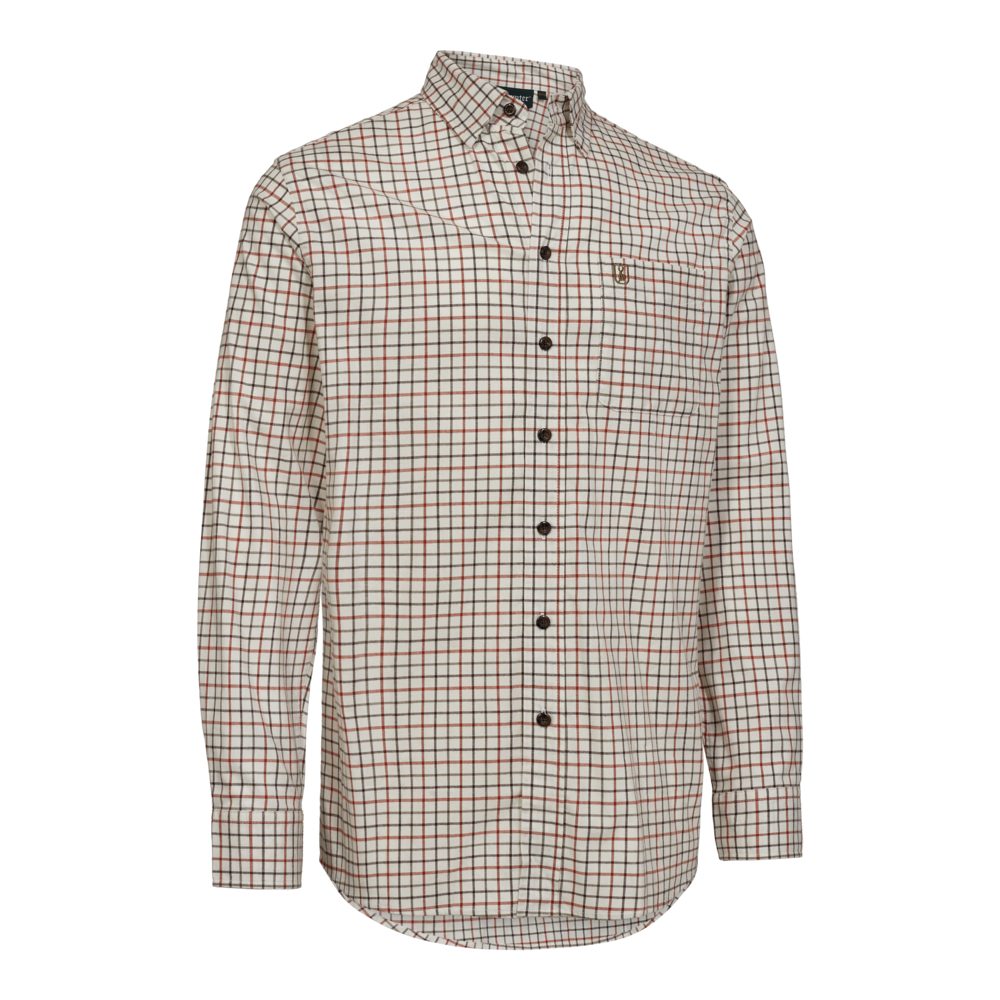 Deerhunter GAVIN skjorte, Orange Check