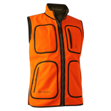 Deerhunter GAMEKEEPER vendbar fleecevest, Safety Orange