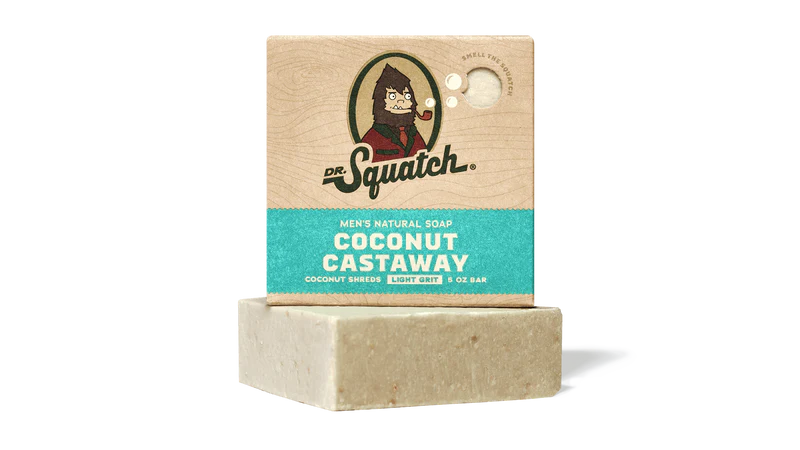 Dr. Squatch Coconut Castaway, Sæbeblok