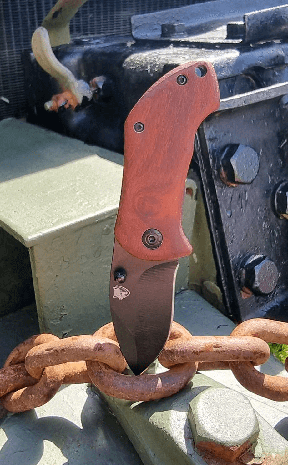 Fenris Arms .22 Foldekniv, Træ