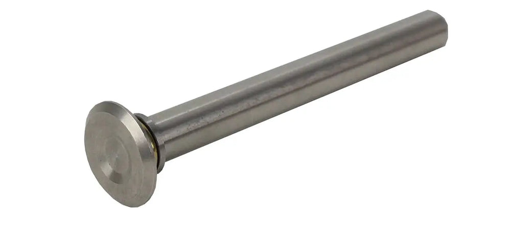 Fjederstyr med trykleje 9mm APS, set bagfra