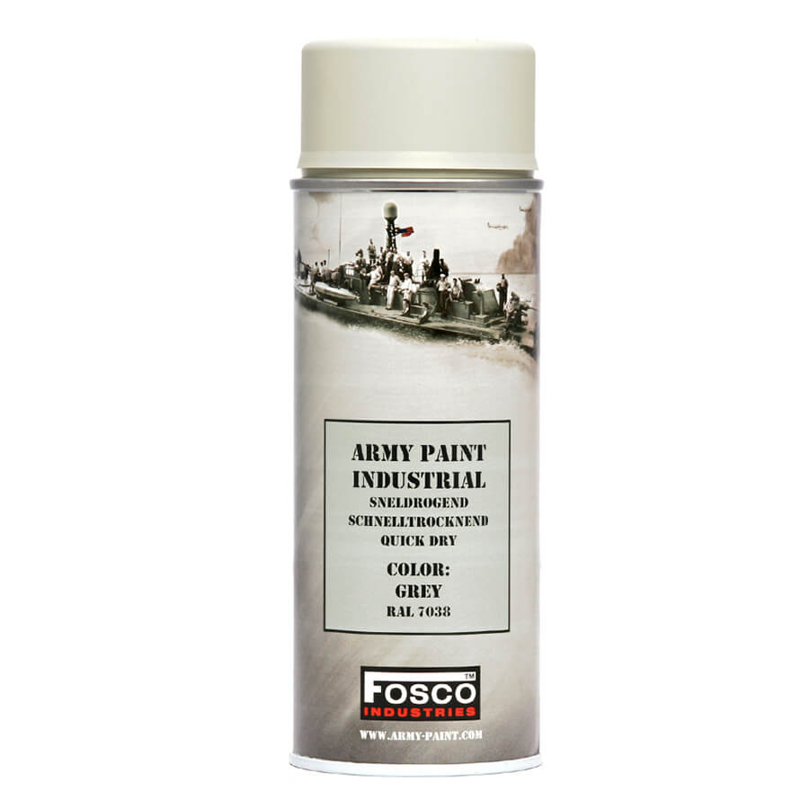 Fosco grå spraymaling 400 ml flaske